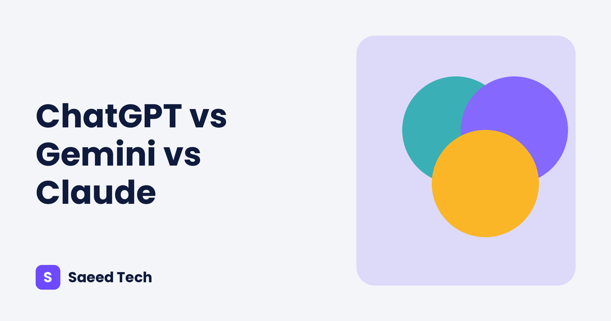 ChatGPT vs gemini vs claude